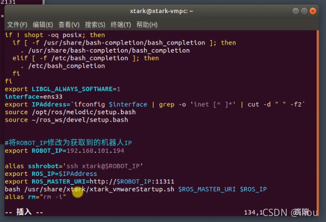 bashrc