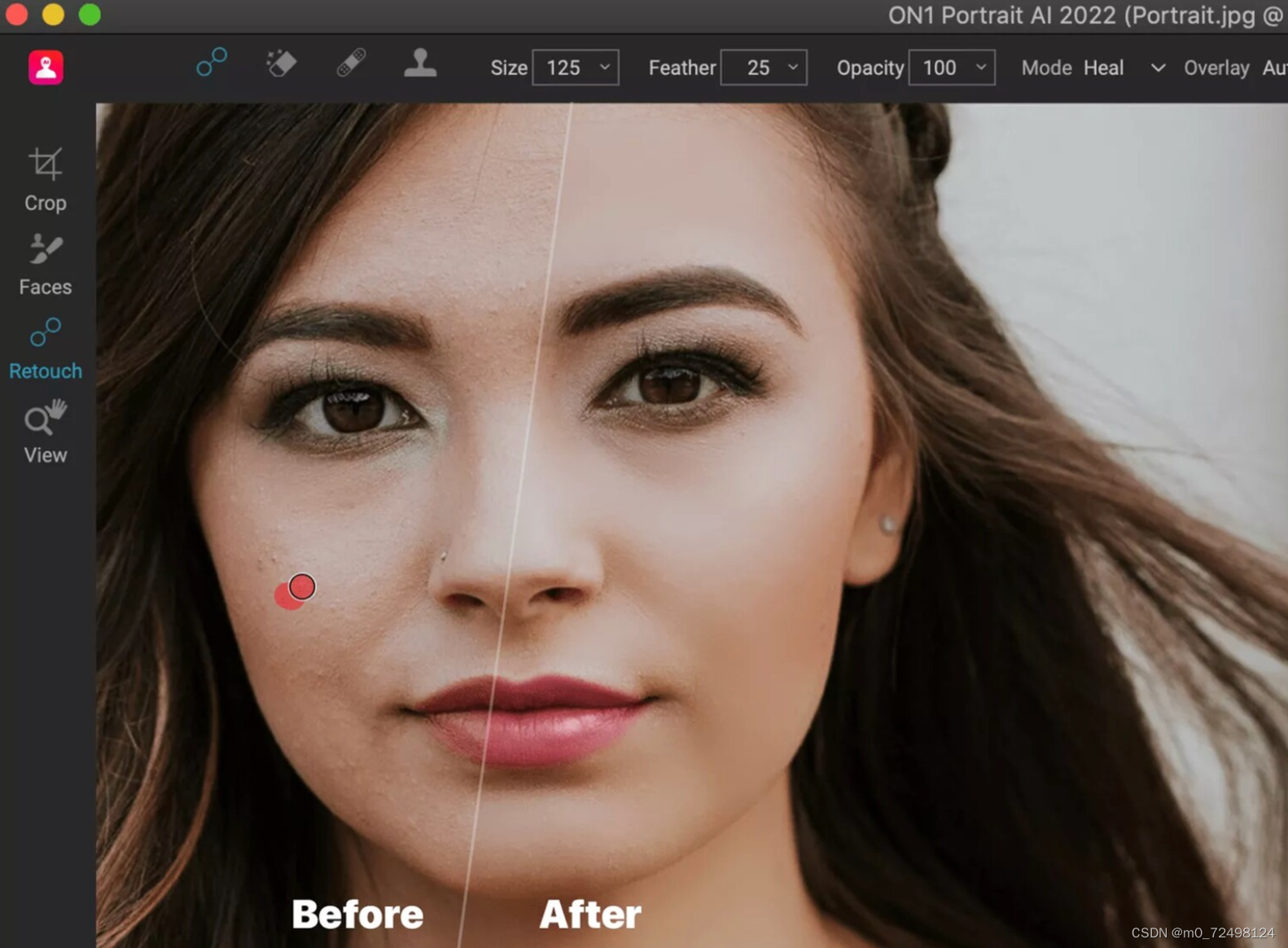 mac照片肖像美容ON1 Portrait AI 2023
