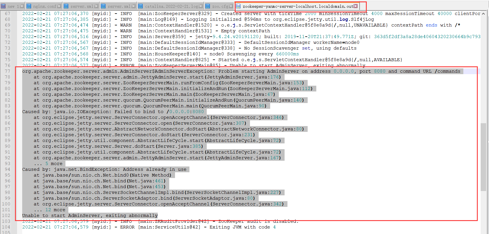 zookeeper：Error contacting service. It is probably not running.CSDN博客