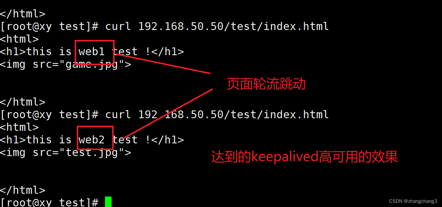 Nginx反向代理+Keepalived实现Nginx高可用