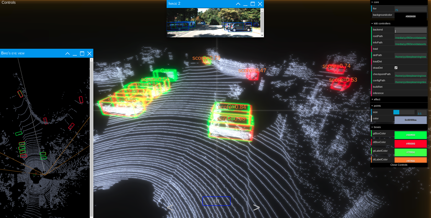 点云 3D 物体检测结果（SECOND、Pointpillars、PointRCNN）的几种可视化方法_点云训练结果可视化-CSDN博客