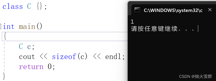 「C/C++ 01」计算结构体/类的大小和内存对齐