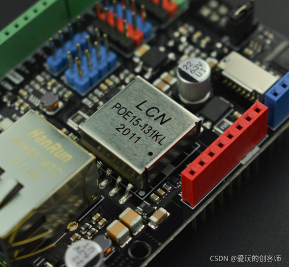 POE以太网络扩展板-W5500(Arduino兼容)