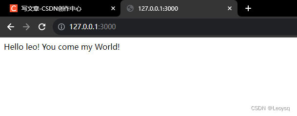 自学WEB后端01-安装Express+Node.js框架完成Hello World!