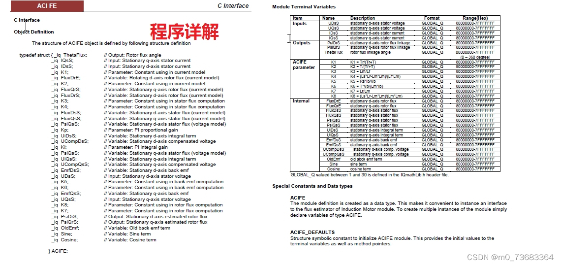 感应异步电机的无传感器矢量控制TMS320F28335，完整的C代码+仿真模型 基于“电压模型+电流模型”的磁链观测器