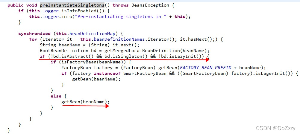 ```java
