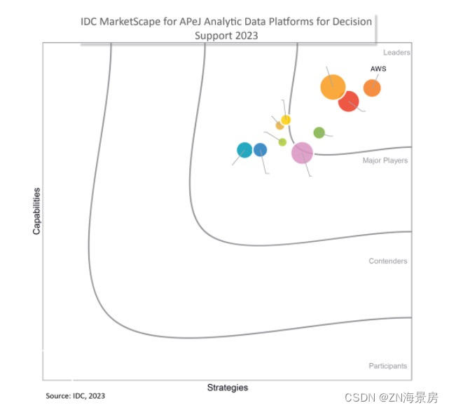 IDC MarketScape《决策支持分析数据平台供应商评估》报告发布，亚马逊云科技位列“领导者”