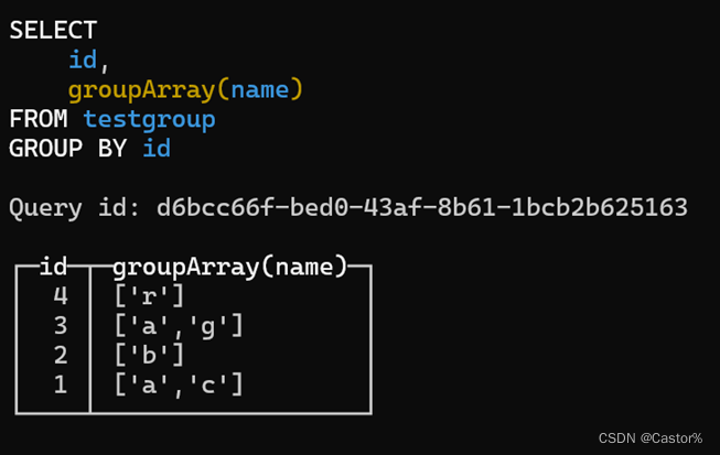 ClickHouse函数应用——groupArray、arrayExists-CSDN博客