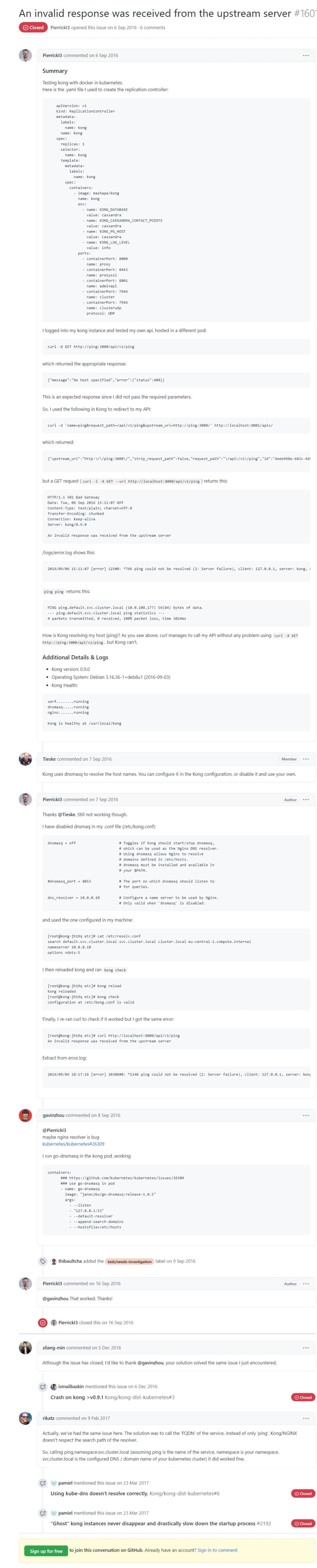 解决 “message“:“An invalid response was received from the upstream server ...