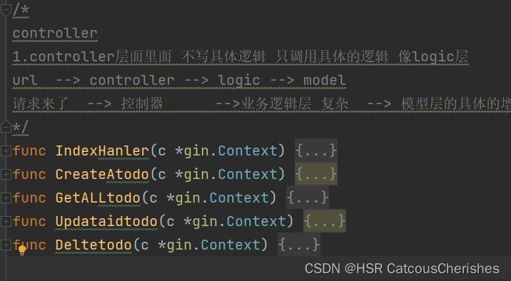 基于gin+Grom的Goweb框架bubble清单项目的记录与理解