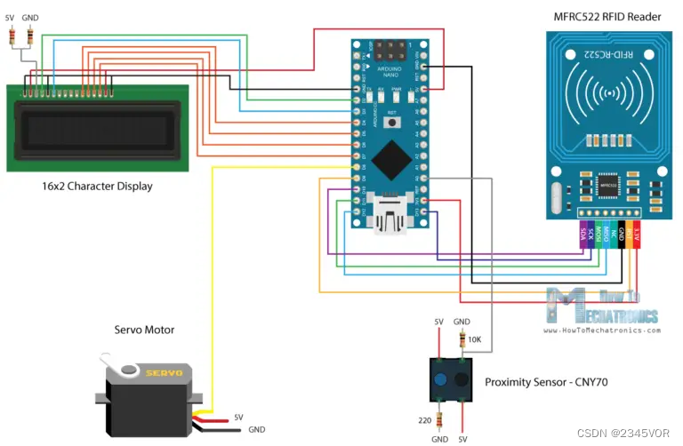 Arduino RFID门锁门禁项目