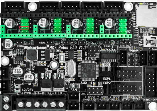 MKS Robin E3D V1.1 Klipper固件使用说明书