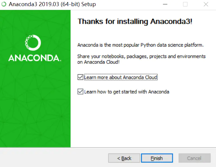 Anaconda安装及配置（详细版）