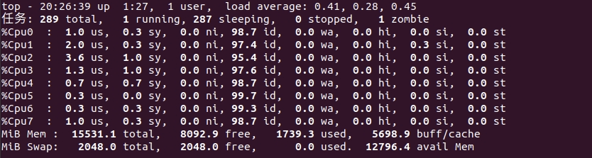 CPU使用率的查看以及性能分析（perf top/record/report）