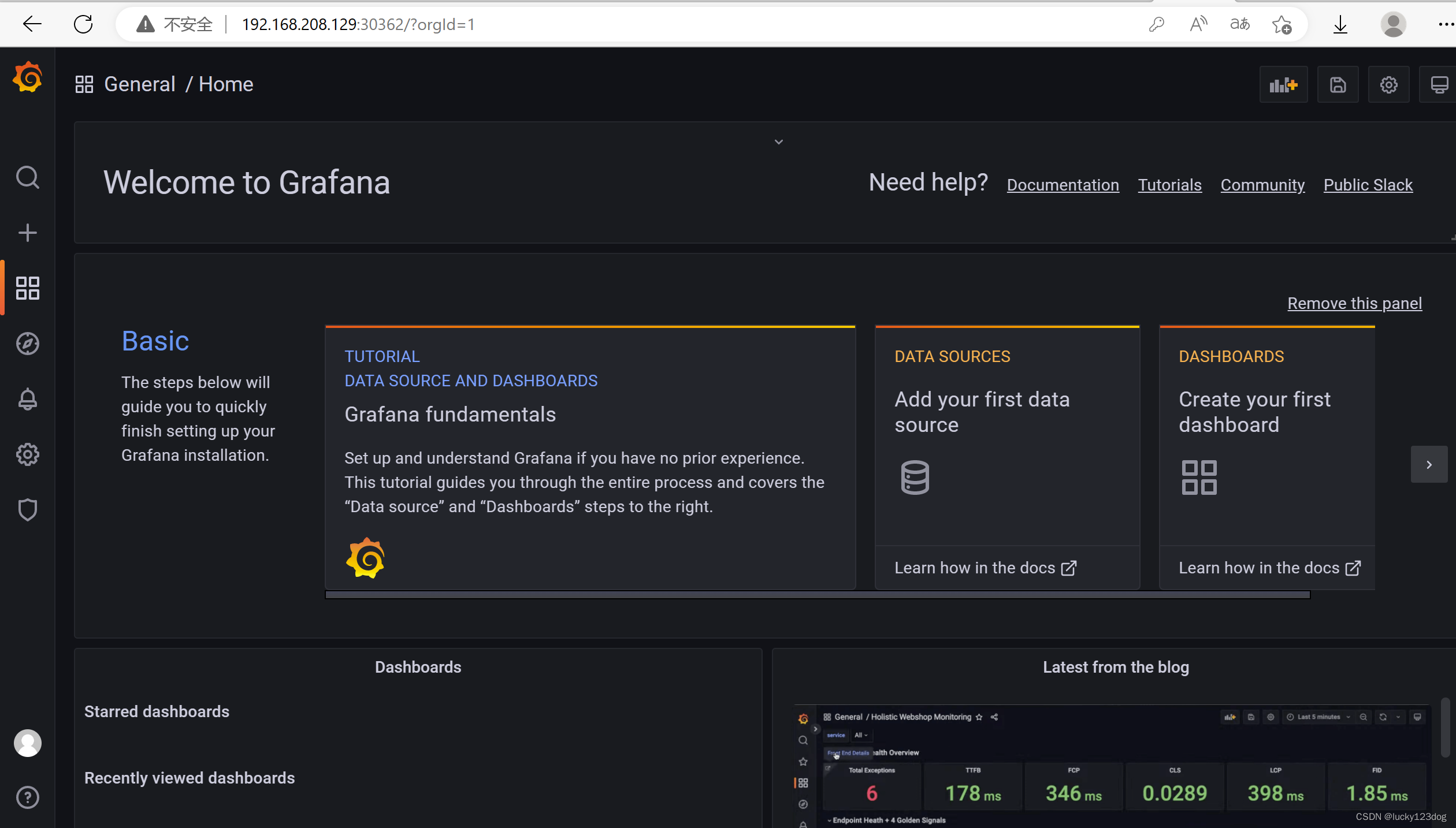 k8s部署Prometheus+Grafana