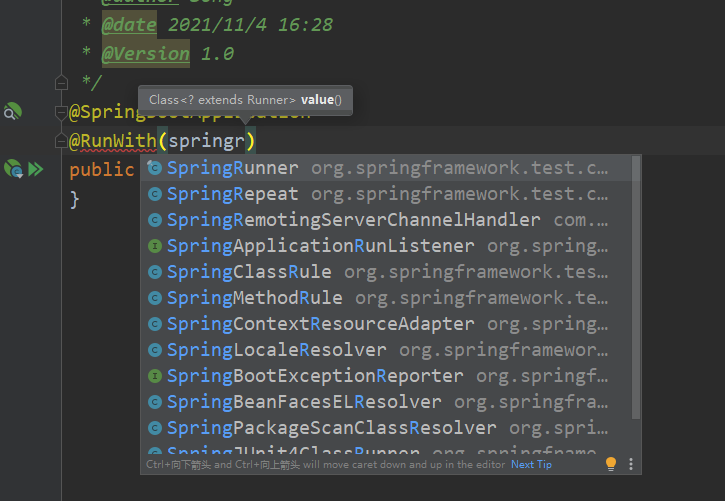 Spring boot测试找不到SpringRunner.class_springrunner找不到CSDN博客