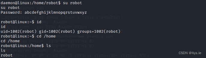 Vulnhub项目：MrRobot