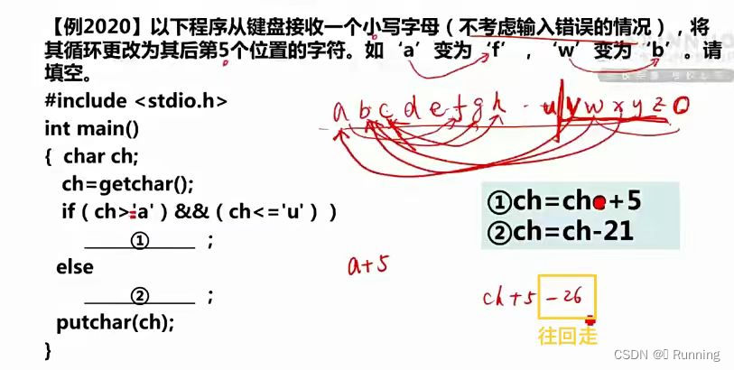 字符加密A--E,B-F,W--A