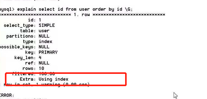 sql 表索引_索引可以避免全表掃描_sql表 索引