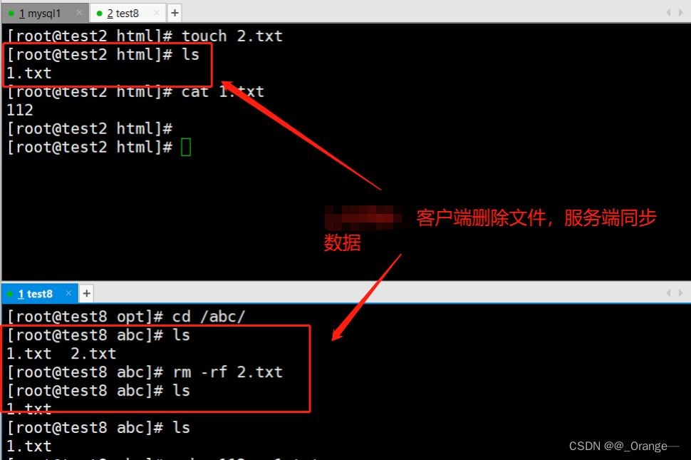 rsync远程同步+inotify监控