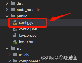 config.js放置位置