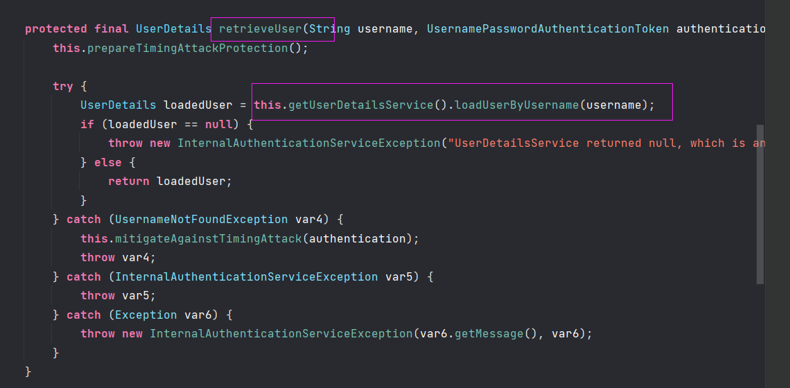 AuthenticationManager和UserDetailsService的关系 ...