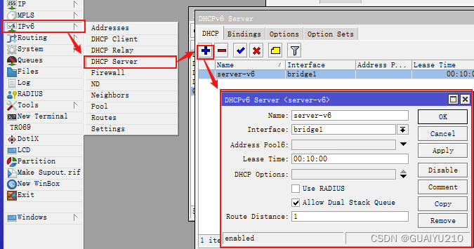 RouterOS（ROS）IPv6/IPv4双栈配置_ros ipv6-CSDN博客
