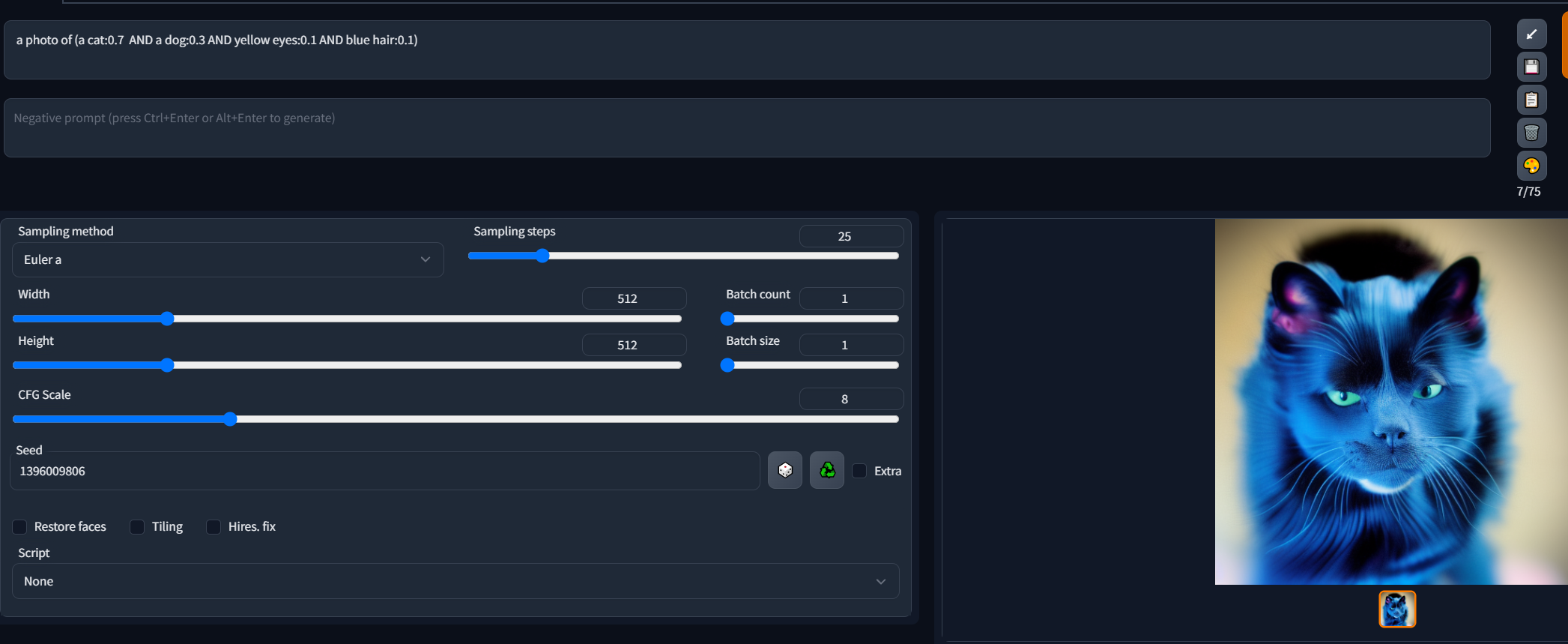 Ai 作图 stable-diffusion-webui prompt