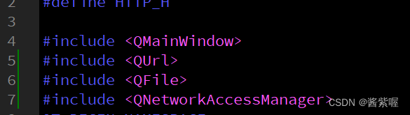 Qt包含文件不存在问题解决 QNetworkAccessManager