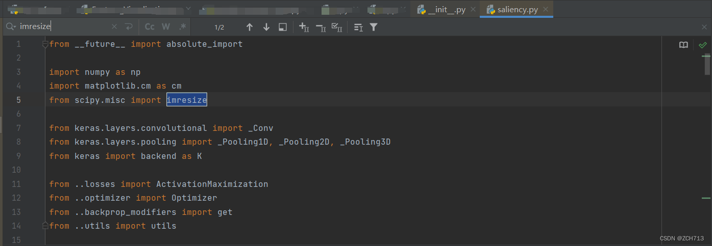 vis.visualization库中saliency.py的imresize有bug-CSDN博客