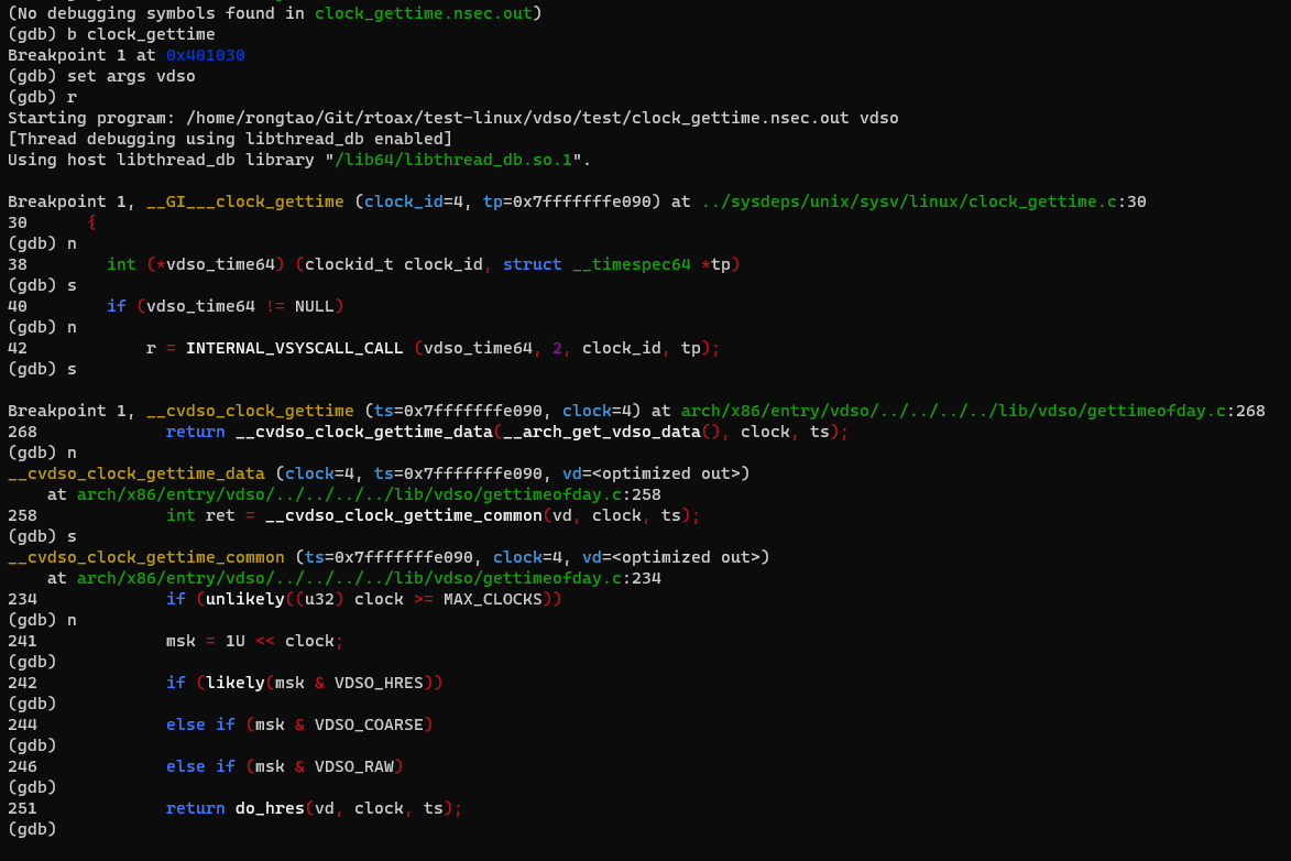 vDSO 笔记：相关代码：kernel clock_gettime()_kernel clock gettimeCSDN博客