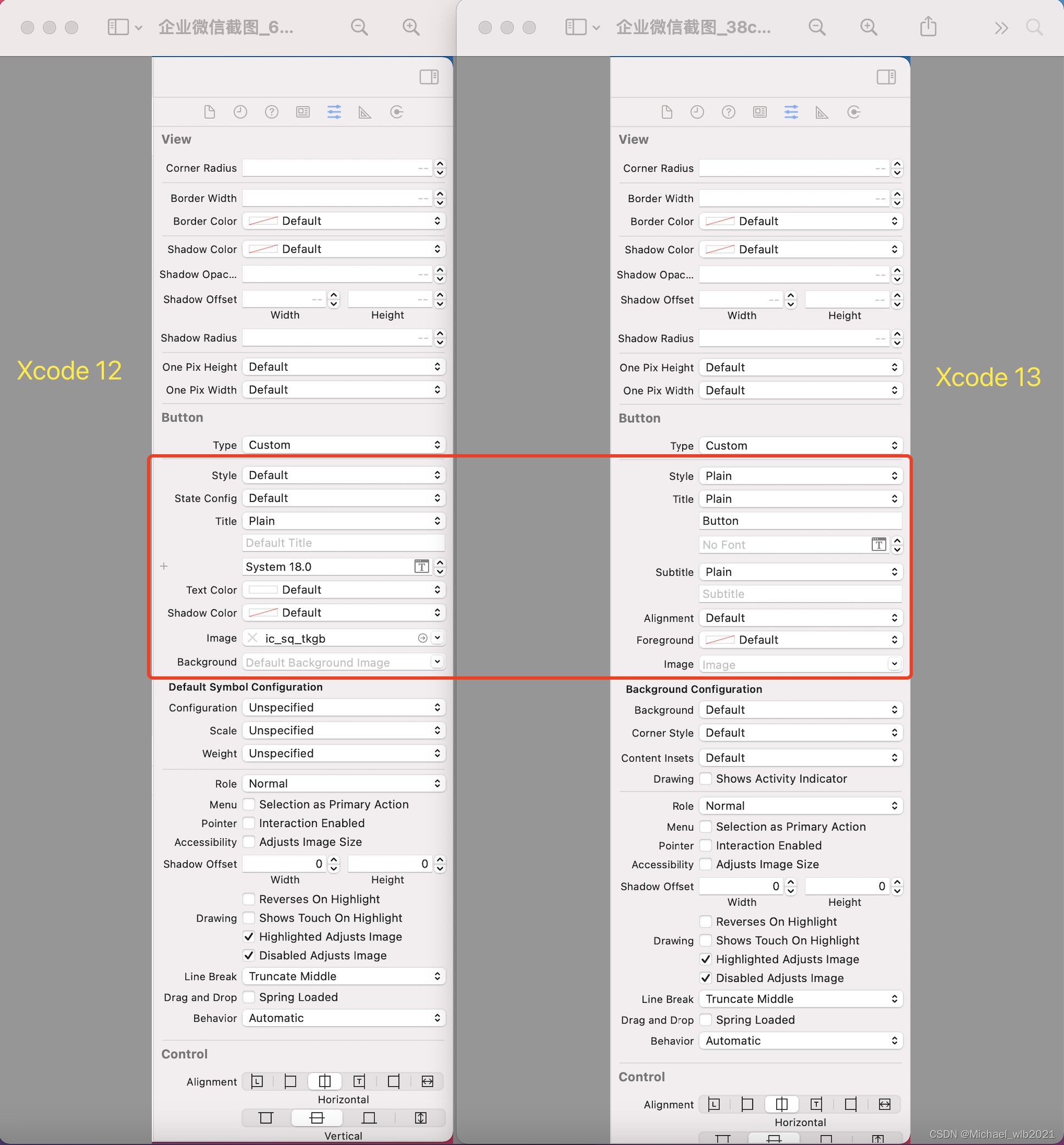 2021 - 51周(Xcode13使用Xib设置UIButton)_xib 设置样式-CSDN博客