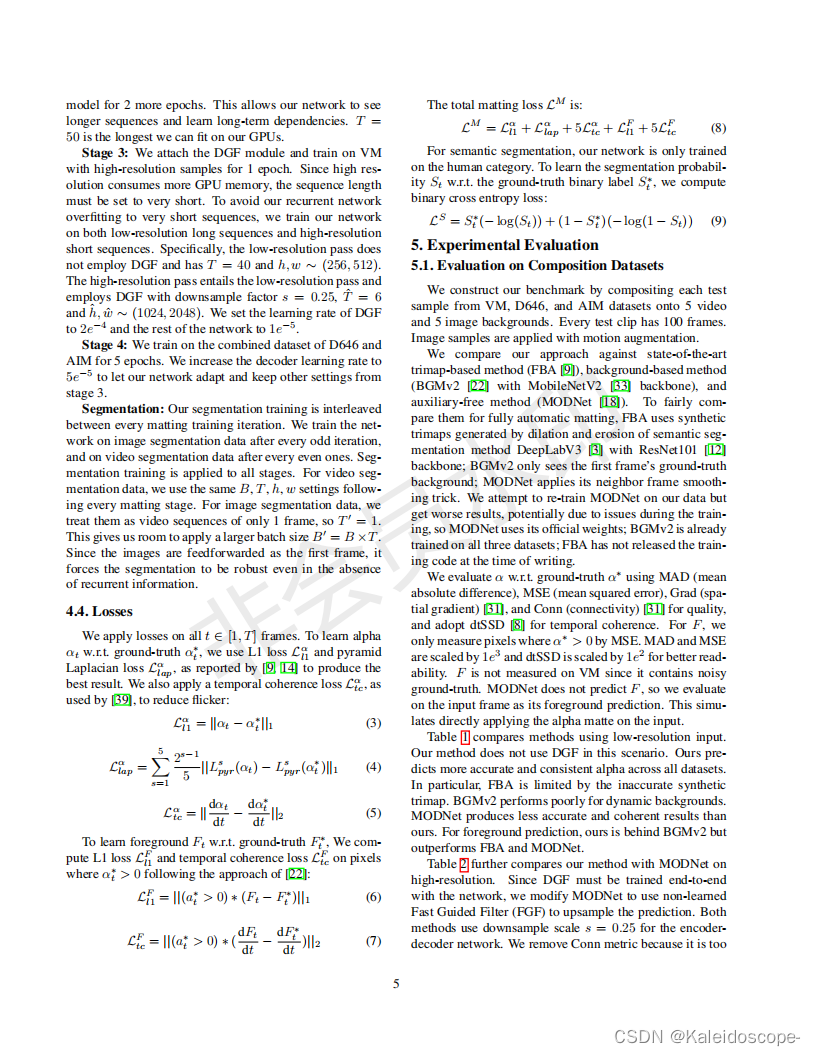 【翻译】Robust High-Resolution Video Matting with Temporal Guidance-CSDN博客