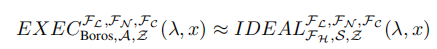 EXECFL，FN，FCBoros，A，Z，λ，x，)≈理想fl，FN，FH，S，Z，λ，x)，其中“≈”