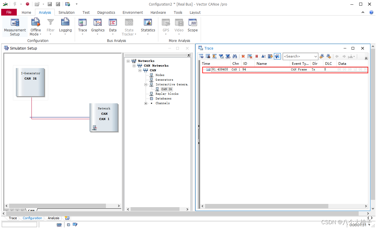 【CAN】CANoe 12 使用简介 及 Replay Block报文回放_canoe回放报文CSDN博客