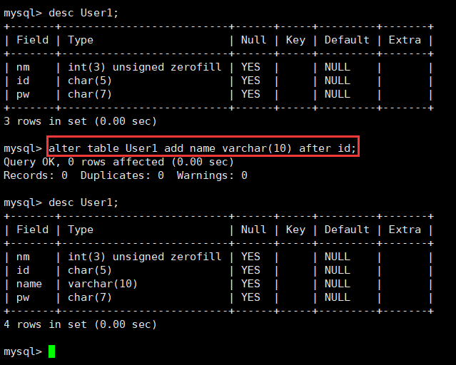 【MySQL】表的操作和数据类型