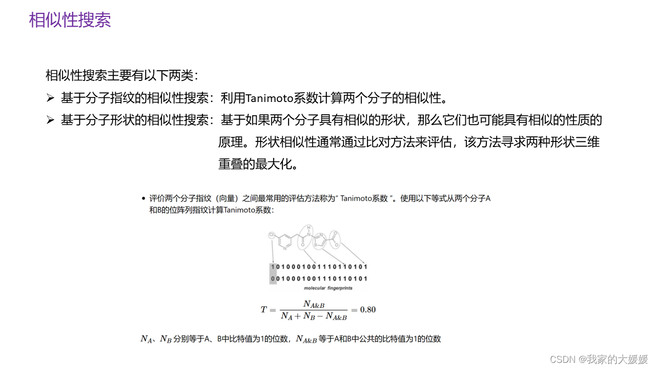 计算机辅助药物设计（CADD）