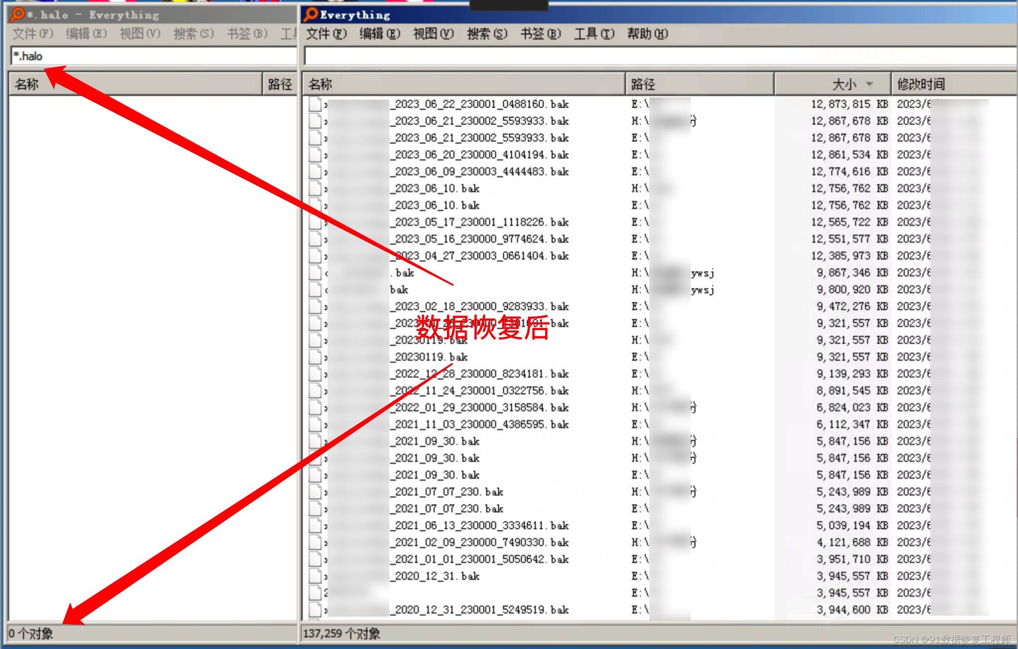 服务器感染了.halo勒索病毒，如何确保数据文件完整恢复？