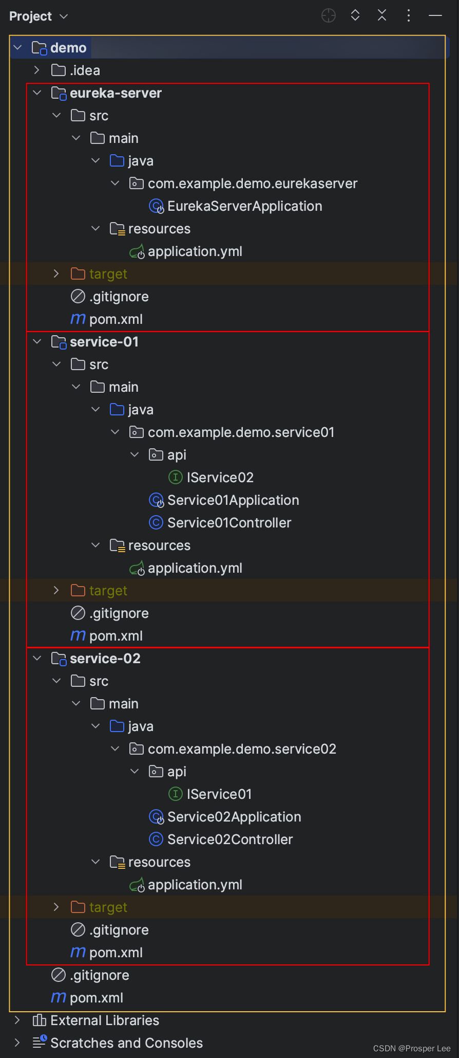 Java（六）：Eureka项目搭建、数据请求