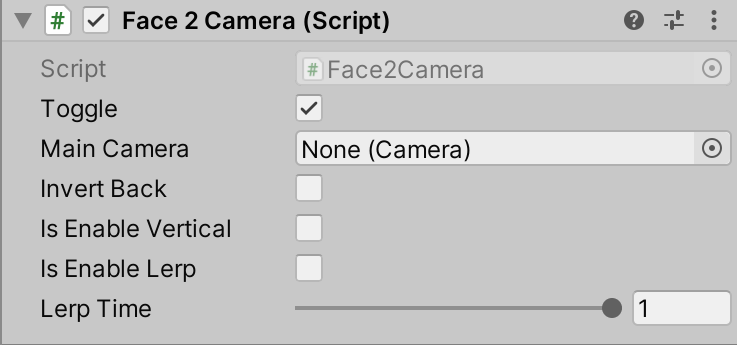 Face2Camera