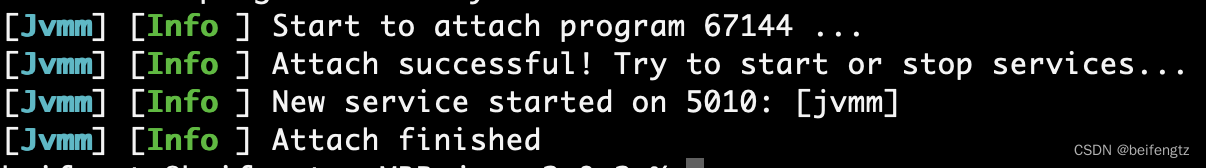 Attach Success
