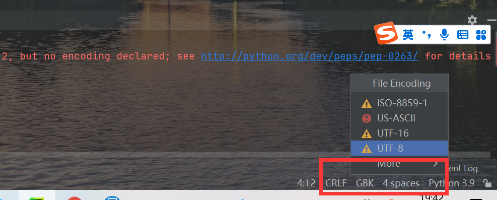 SyntaxError: Non-UTF-8 Code Starting With ‘\xb4‘ In File D:\python ...