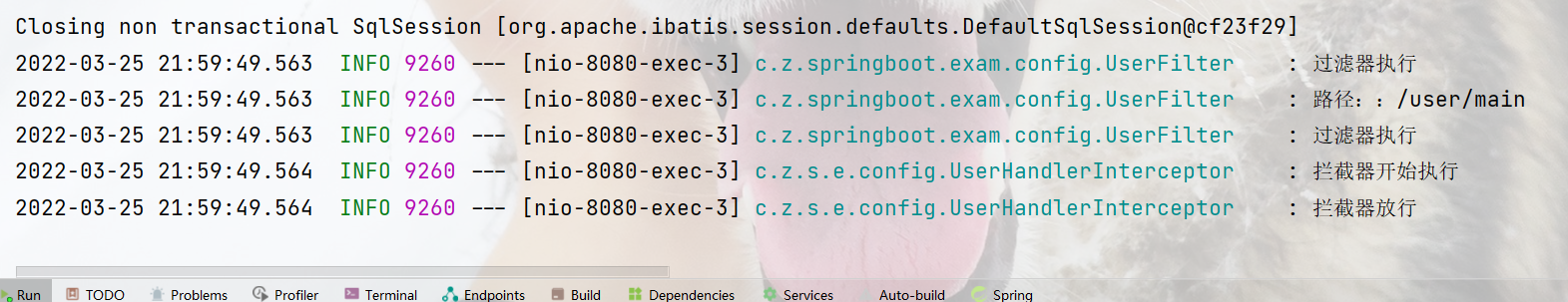 Springboot--拦截器、过滤器 区别，作用，实现方法