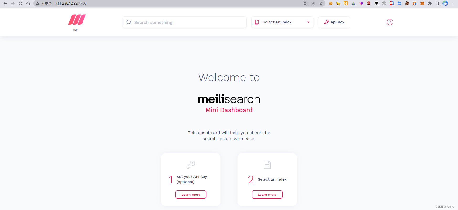 Docker安装MeiliSearch教程