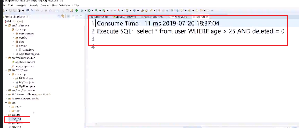 MyBatis-Plus SQL Print P6SPY - Programmer Sought