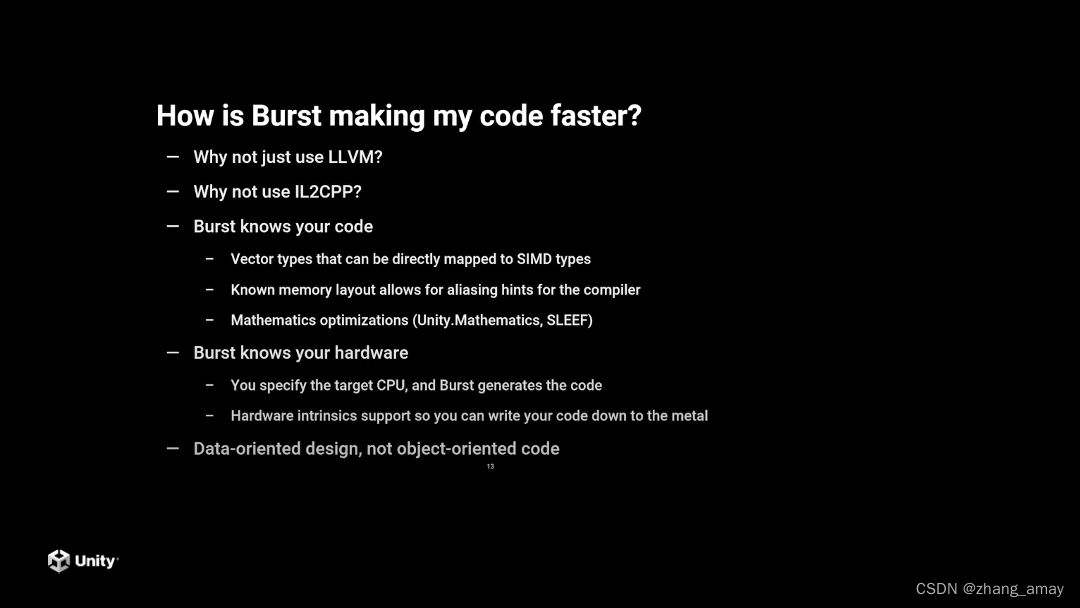 Burst is Faster