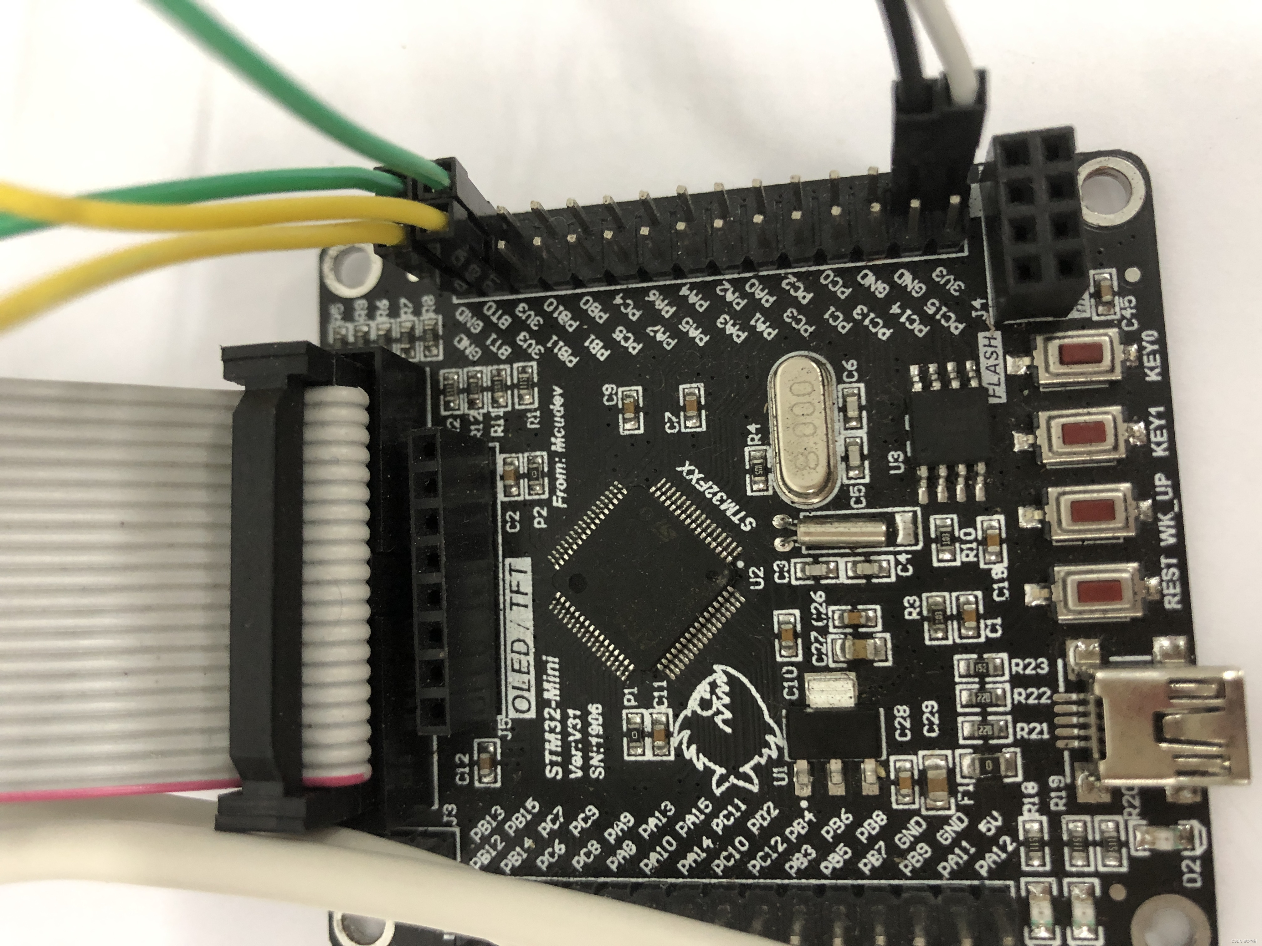 stm32f103rct6最小系统板两种启动方式