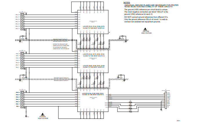 BQ76PL536A应用电路图