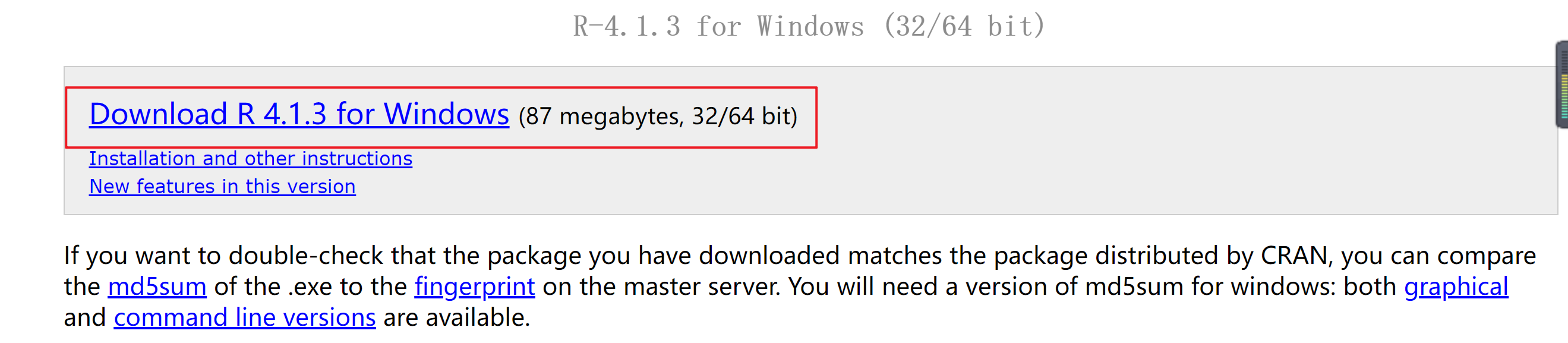 第一章 R软件安装(windows)_r安装 windows-CSDN博客