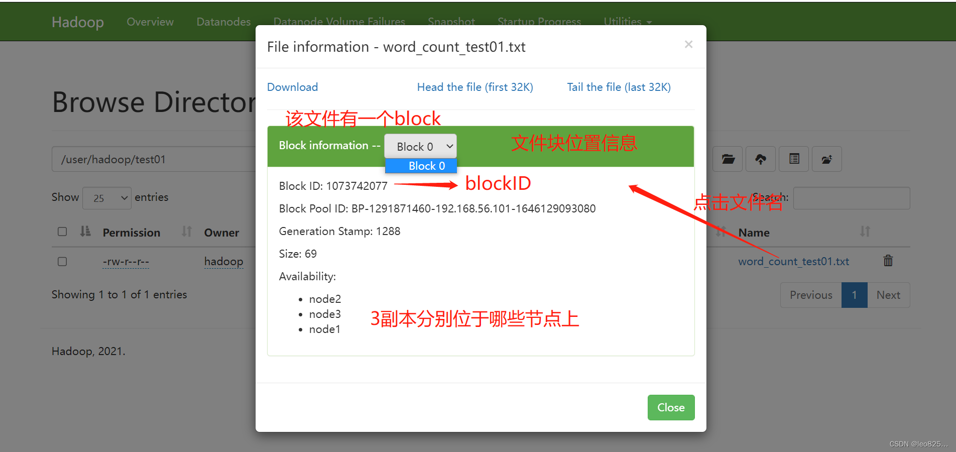 block位置信息